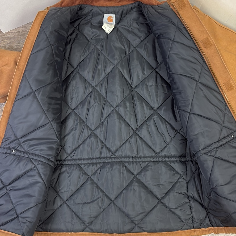 SOLD IN STORE CARHARTT LOOSE FIT FIRM DUCK INSULATED TRADITIONAL COAT - Picture 7 of 16